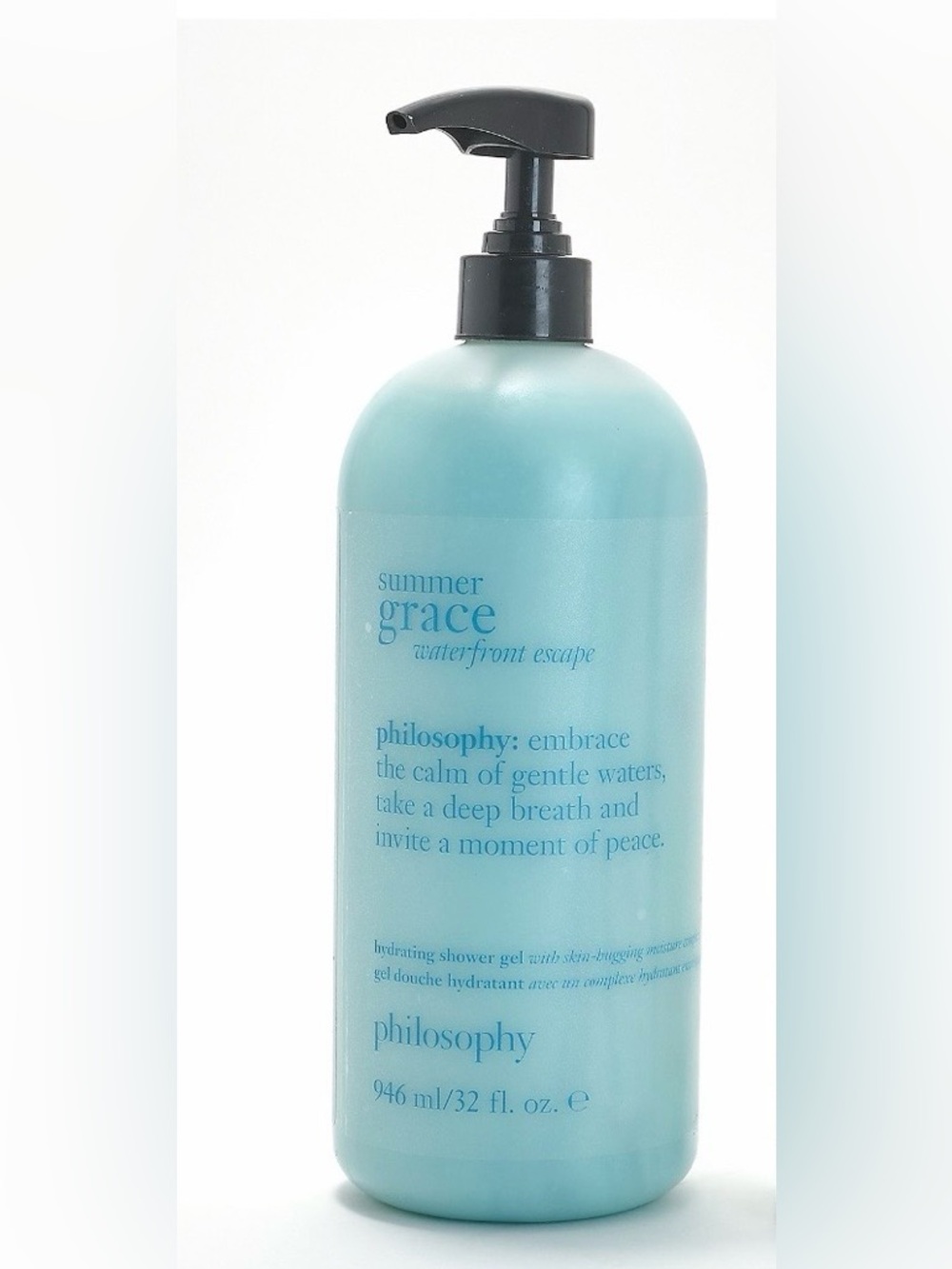 Philosophy jumbo 32 oz 3 in 1 limited ed. scent summer grace waterfront escape